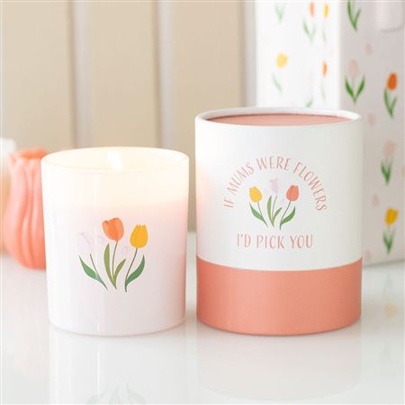 Candle If Mums Were Flowers Tulip Scented