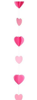 Pink Heart Balloon Tail Auction (pack of 5)