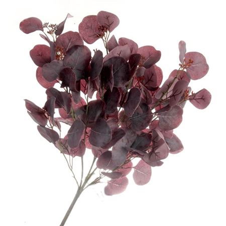 Artificial Populus Eucalyptus Bush Red