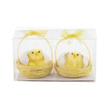 Chick With Eggs Hanging Easter X2 11cm (PACK OF 4)