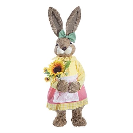Rustic Bunny Elsie In Yellow Dress 65cm