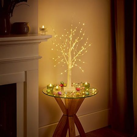 L E D Battery Operated Easter Tree 65cm