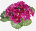 Artificial Violet Burgundy X15 20cm (PACK OF 5)