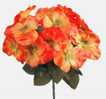 Artificial Pansy 2 Tone Orange 26cm (PACK OF 4)