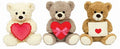 Valentines Bear Heart Letter 20cm (PACK OF 2)
