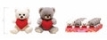 Love Bear 15cm Assort (PACK OF 2)