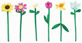Plush Flowers 30cm (pack of any any 6)