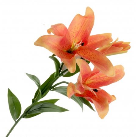 Artificial Tiger Lily Orange