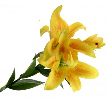 Artificial Tiger Lily Yellow