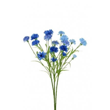 Artificial Cornflower Assorted 58cm (PACK OF 3)