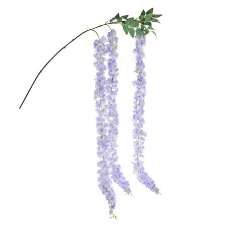 Artificial Wisteria Spray Lilac