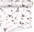 Cellophane Geo Grey Pink