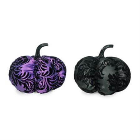 Halloween Damask Pumpkin Assorted