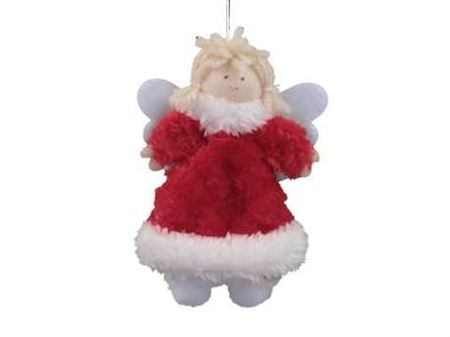 Hanging Angel Red 12cm