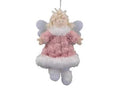 Hanging Angel Pink 12cm (PACK OF 8)