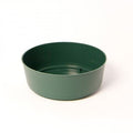 Plastic Bulb Bowl Green 27cm (pack of 5)