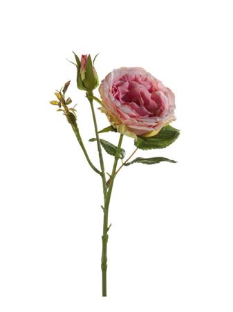 Artificial Rose Anne Pink (PACK OF 2)