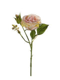 Artificial Rose Anne Peach (PACK OF 2)