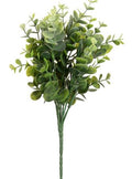 Artifical Eucalyptus Bush Small Olive Green (pack of 4)