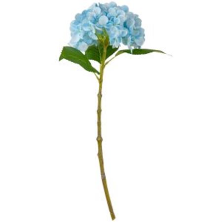 Artificial Hydrangea Pale Blue 34cm (PACK OF 3)