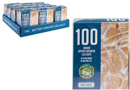 L E D Indoor Decor Lights White X100