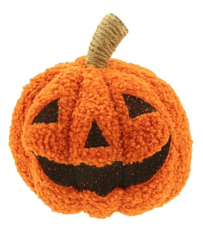Pumpkin Boucle With Carving 12cm