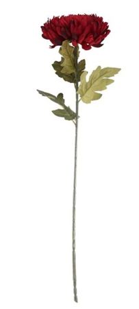 Artificial Chrysanthemum Bloom Orange (PACK OF 2)