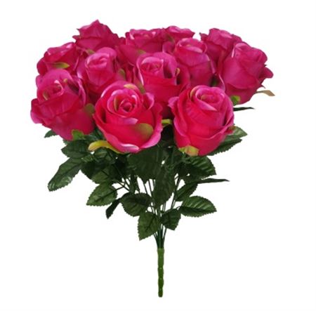Artificial Rose Bud Bouquet Beauty