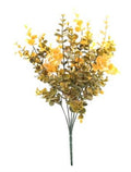 Artificial Eucalyptus Autumn Yellow Bush 46cm X 7