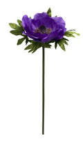 Artificial Giant Anemone Purple Stem