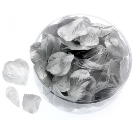 Artificial Rose Petals Met Silver Box (PACK OF 2)