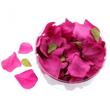 Artificial Rose Petals Hot Pink Box (PACK OF 2)