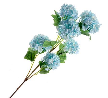 Artificial Virburnum Snowball Aqua 96cm