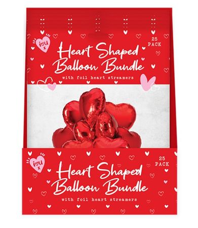 Heart Balloon Bundle X25 (PACK OF 2)