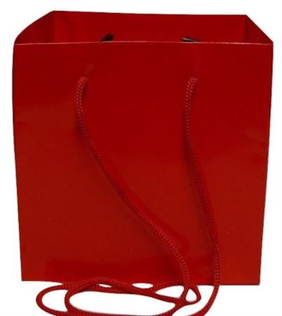 Multipurpose/Bouquet Bag Red 17cm