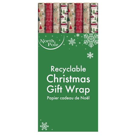 Christmas Gift Wrap 4m (PACK OF 3)