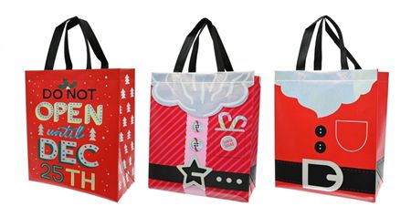 Christmas Shopper Bag (PACK OF 3)