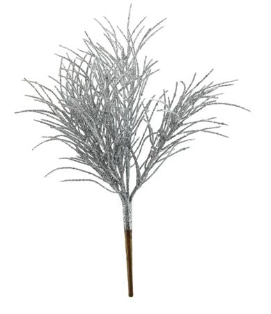 Grass Spray Silver 9cm