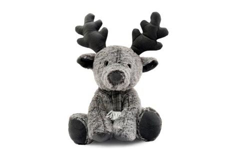 Reindeer Door Stop 22cm Grey