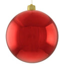 Bauble Unbreakable 30cm Shiny Red X1