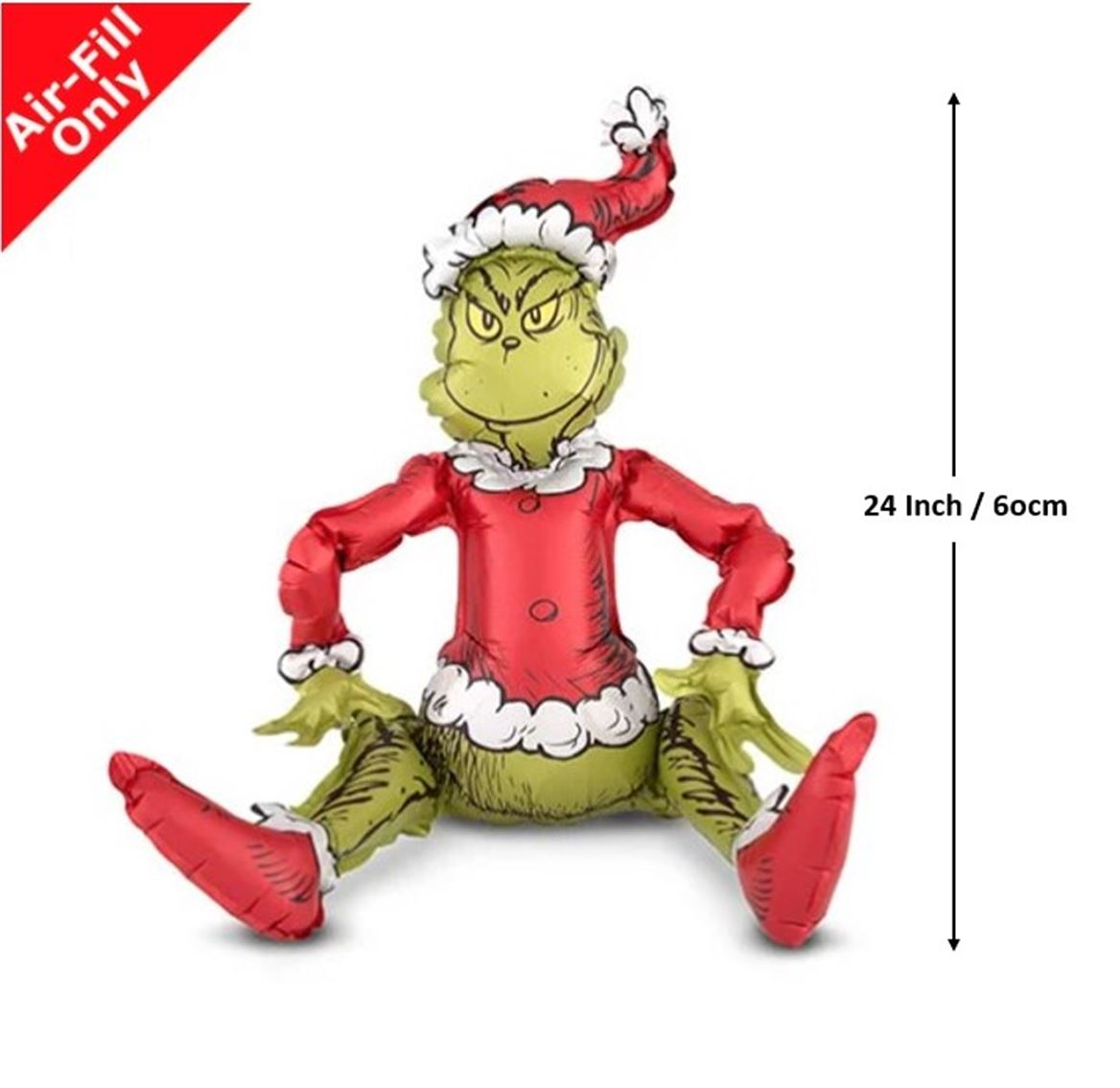 Balloon Santa Grinch