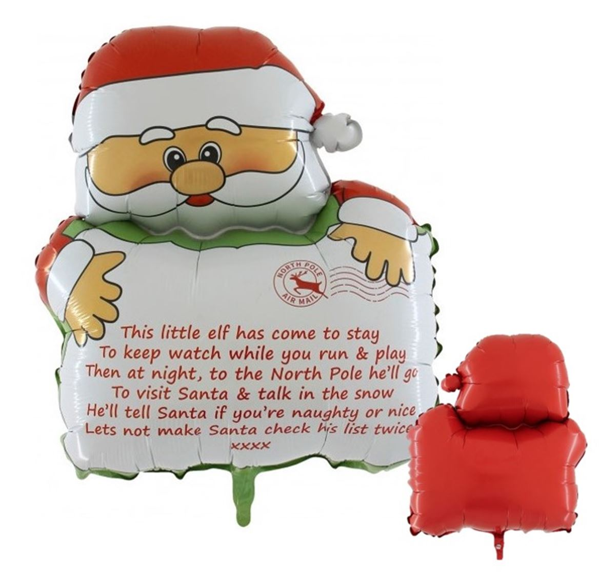 Balloon Santa Letter