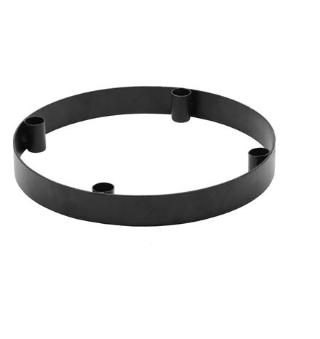 Candle Holder Steg Black 30cm