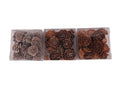 Cedar Rose On Wire In Box Assort 15cm (one box)