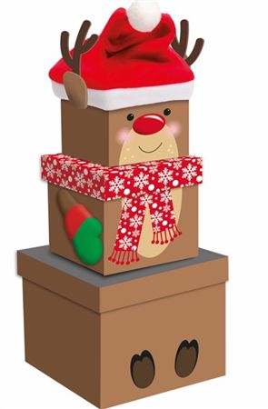 Christmas Nest Box Reindeer