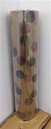 Craft Paper Watercolour Dot Raspberry & Green