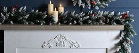 Garland Berry And Cones 200cm