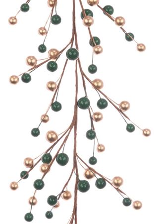 Garland Classic Berry Green & Gold 150cm