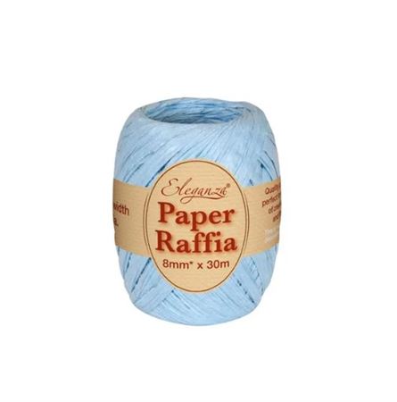Paper Raffia Light Blue  (PACK OF 3)