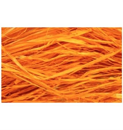 Raffia 450 Gram Orange Hank